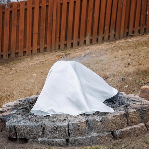 Ontel Fire Guardian Emergency Fire Blanket for Small Area Fires, 40" x 40" Woven Fiberglass Emergency Blanket, Provides up to 900°F Heat Resistance, Suitable for Small Area Home & Kitchen Fires
