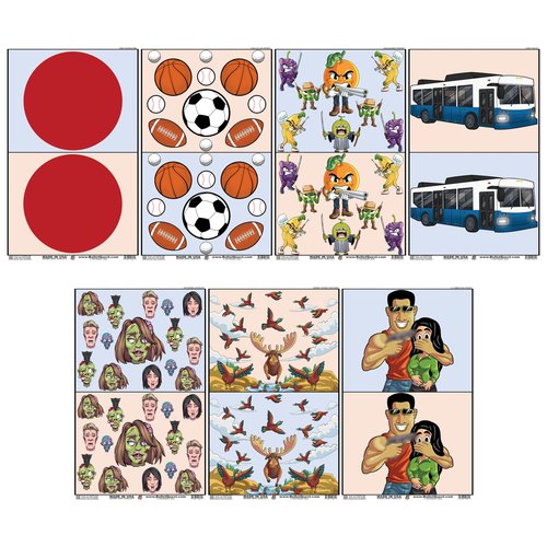 New!! Shooting Range Target Game Set - Unique Designs in 2 Sizes - 1-2 Players - First of Its Kind, Indoor & Outdoor Shooting, Patent Pending, App Tracking & Analysis (Shooting Target Set 1, 24x39.5)