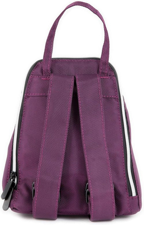 Dime Bags Small Everyday Backpack, Padded Straps, Secret Pocket, Heavy-Duty Zippers, Removable Airtight Bag, Hemp Fabric, Ideal for Festivals and Travel, Club Kid (Black)
