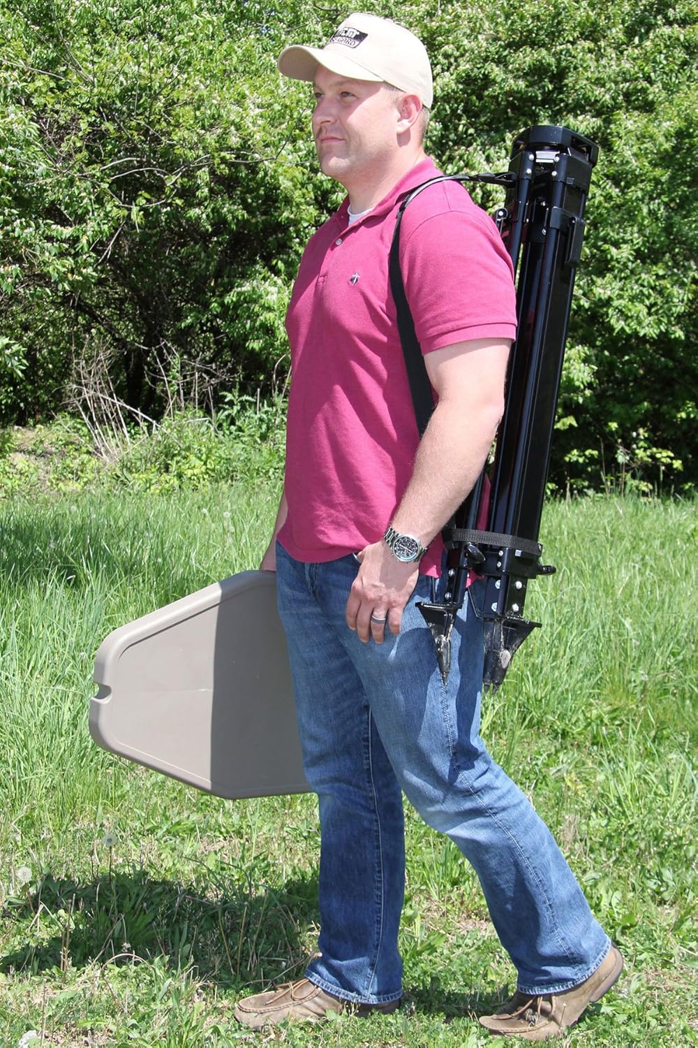 MTM HLST High-Low Shooting Table, USA Made, Dark Earth