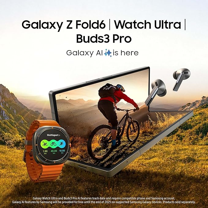 Samsung Galaxy Buds 3 Pro AI True Wireless Bluetooth Earbuds, Noise Cancelling, Sound Optimization, Redesigned Comfort Fit, White [US Version, Amazon Exclusive, 2Yr Warranty]