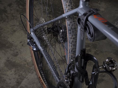All Mountain Style AMS High Impact Chain Guard – Protect chain and seat stays of XC, Gravel, Cross and Road bikes from impacts, scratches and chain rubbing