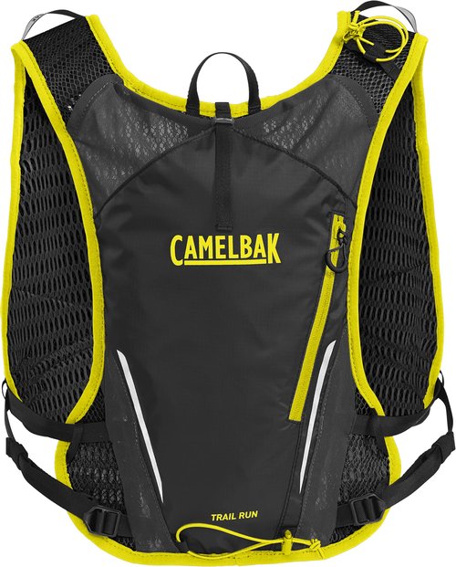 CamelBak Trail Run Hydration Vest 34oz, Black/Safety Yellow