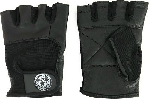 Gym Gloves Black with Wrist Closure for Man & Women, Padded Workout Crossfit, Weightlifting,Biking.