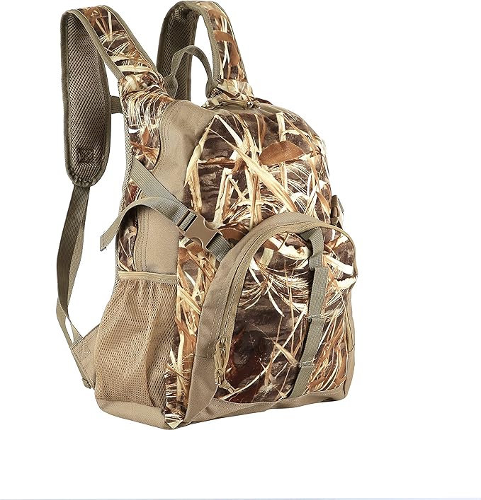 AUSCAMOTEK Camo Backpacks for Hunting Accessories Fishing Hiking Camping Camouflage Bag Small Day Pack for Men