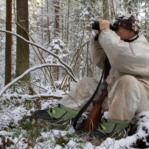 MYDAYS OUTDOOR Insulated Boot Covers,Lightweight Boot Insulator for Hunting,Durable Boot Blanket Cover for Men Women,Waterproof Hunting Boot Cover for Cold Weather XXL