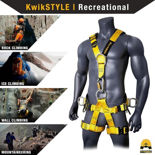 KwikSafety - Charlotte, NC - MANDRILL & CANOPY KING Climbing Harness | Half Body, Full Body | Meets EN & CE
