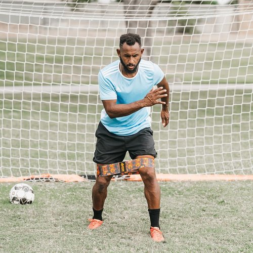 Hip Band by 4KOR Fitness- Resistance Loop Circle Perfect for Dynamic Warm-Ups and Activating HIPS and Glutes