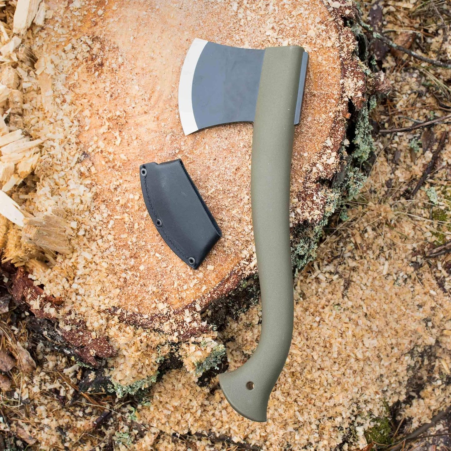 Morakniv Boron Steel Camping Axe - Durable Outdoor Tool for Hiking & Survival