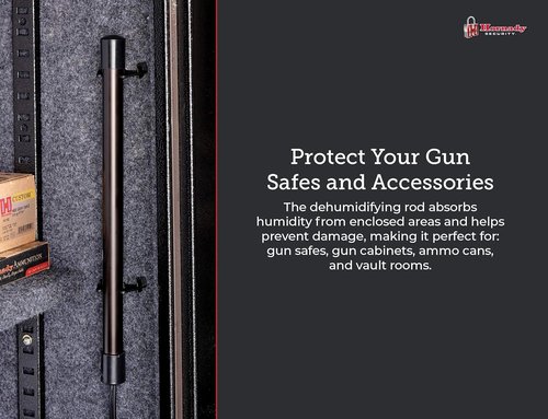 Hornady 95903 Electronic Gun Safe Dehumidifier Rod (12"),Black