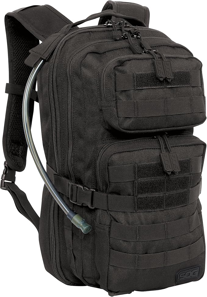 SOG Opcon Hydration Day Pack with 2-Liter Reservoir, 18.2-Liter Storage,Black