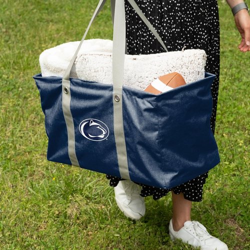 Logo Brands Crosshatch Picnic Caddy