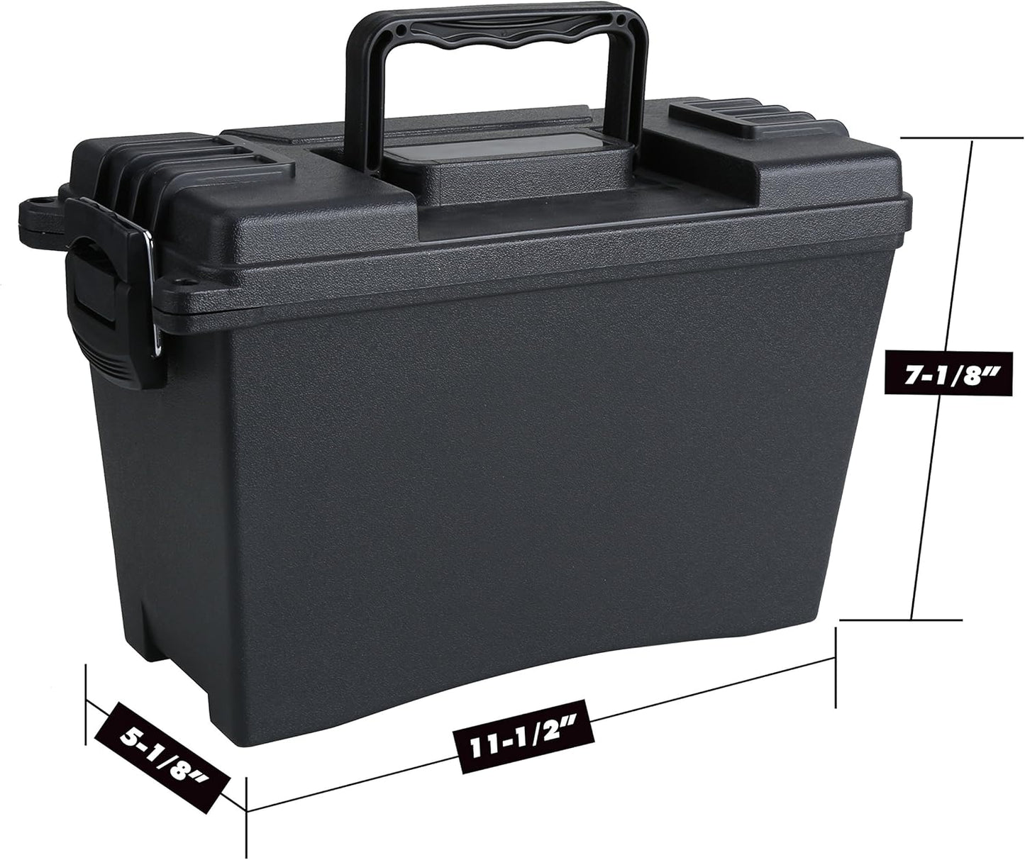 Olympia Tools Plastic Field/Ammo Storage Boxes, Black, 84-404