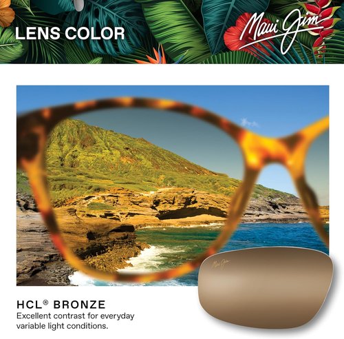 Maui Jim Men's and Women's Beaches Polarized Aviator Sunglasses