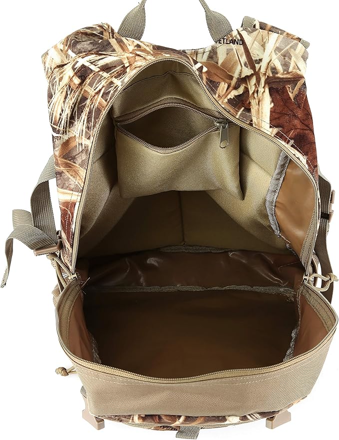 AUSCAMOTEK Camo Backpacks for Hunting Accessories Fishing Hiking Camping Camouflage Bag Small Day Pack for Men