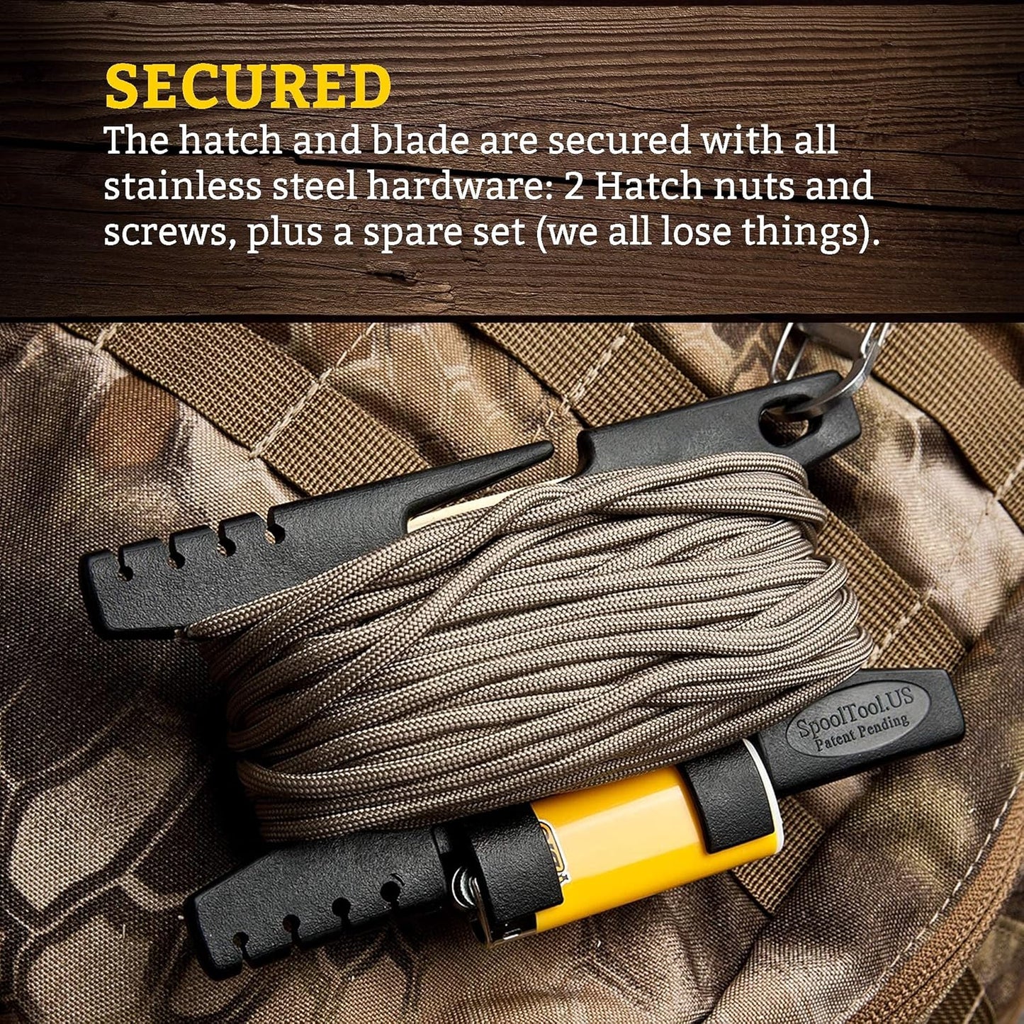 TricornE-Spool Tool-Multifunctional Paracord Device