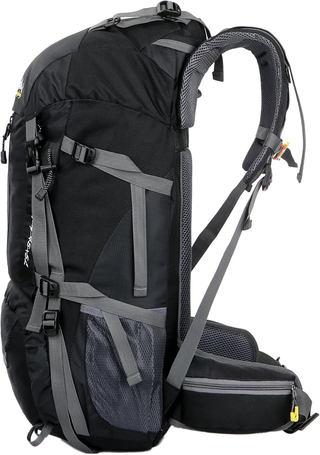 WoneNice 50L(45+5) Waterproof Hiking Backpack - Outdoor Sport Daypack with Rain Cover
