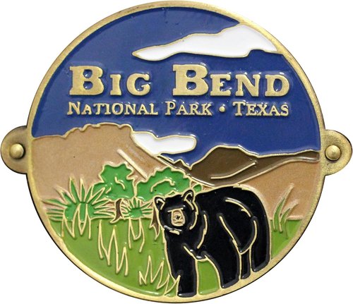 Big Bend National Park Hiking Stick Medallion