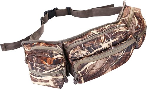 Camo Hunting Fanny Pack Military Waist Bag Hip Belt Bumbag Pouch for Hiking Climbing Outdoor