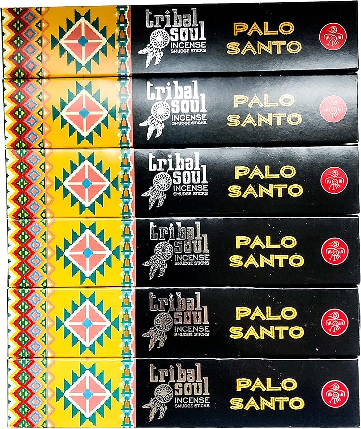 Tribal Soul Incense Smudge Sticks - Premium Incense - 90 Grams (Palo Santo)