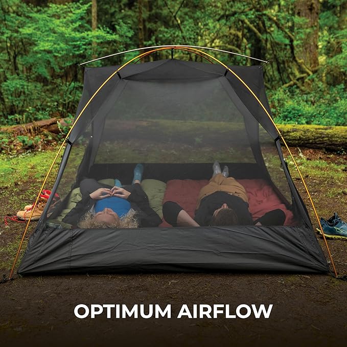 TETON Sports Mountain Ultra Tents, 1-4 Person Backpacking Tent, Lightweight, Perfect for Camping, Hiking and Backpacking – Waterproof and Built to Last