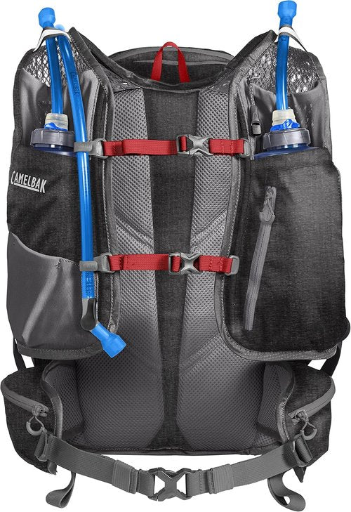 CamelBak Octane 25 Limited Edition Hydration Pack with 2L Fusion Hydration Bladder - Heather Grey/Racing Red