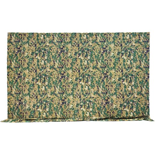 Yzpacc 6.5x5ft Camo Netting Camouflage Netting, Clear View Camo Mesh Netting Fabric Against Insect for Hunting Shooting Camping Decoration Concealment Tree Stand