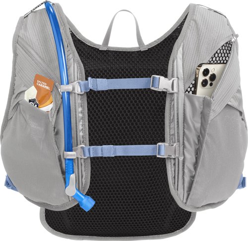 CamelBak Women's Chase Race 4 Hydration Vest- for Gravel, Mountain, Bikepacking and Endurace Cycling- 1.5L Reservoir, Vapor Blue