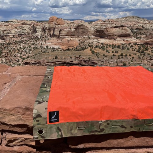 One Sabre Multipurpose Air Panel (MAP) - Signal Panel, Ground Marker, 100% Ripstop, Pack Cover, Sack, (Multicam)