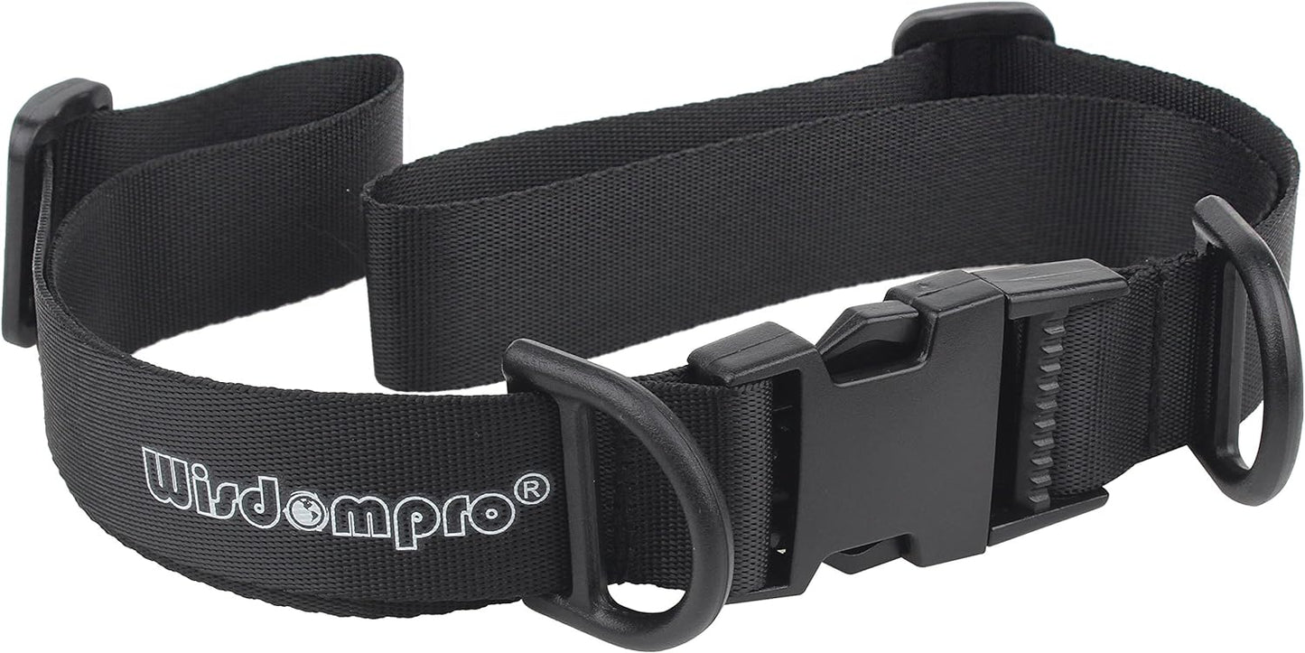 Wisdompro Backpack Chest Straps 2 Pack, Heavy Duty Adjustable Backpack Sternum Strap Chest Belt with Quick Release Buckle for Hiking and Jogging - with Slide Lock