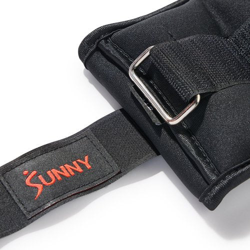 Sunny Health & Fitness Ankle Weights for Women 2 lb Pair – Leg & Wrist Weights with Adjustable Strap | Pilates, Walking, Cardio & Home Workouts