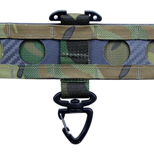 JX Tacfancier Molle Glove Clip T-Mount Swivel Hook, Tactical Key Holder for Belt, Triangle Plastic Snap Carabiner Battle Belt Accessories