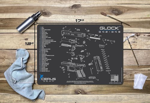 Cerus Gear Glock 42-43 Schematic Char Promat Gray