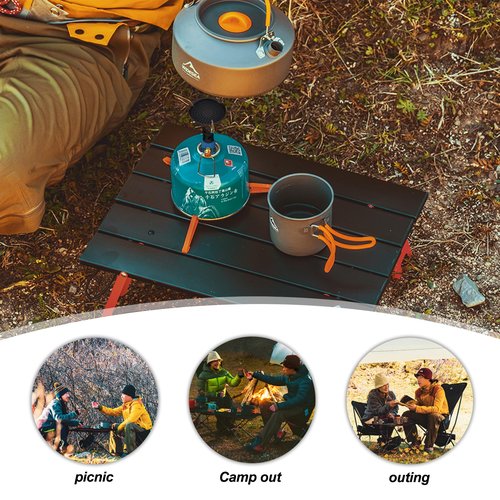 Widesea Camping Burner Stove 3300W Outdoor Gas Stove Small Backpacking Stoves Portable Bottletop Backpacking Stove Portable Tourist Survival Bushcraft Kitchen