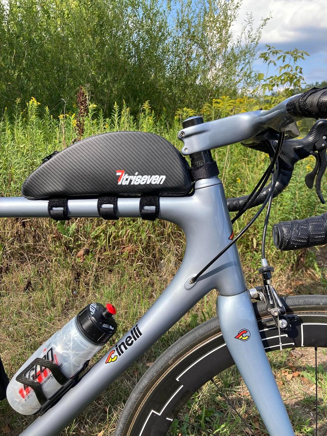 TriSeven Triangle Frame Storage - Bag for MTB, Road Biking - Bikepacking & Touring Accessory