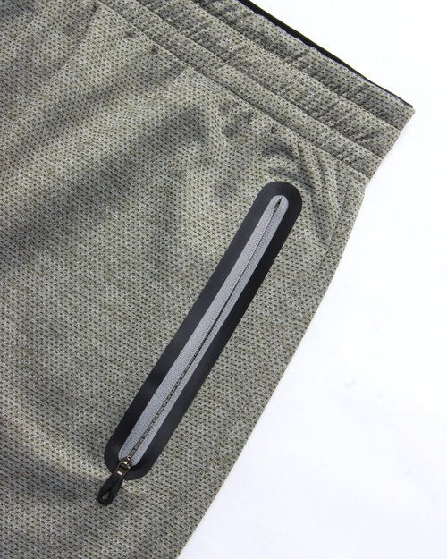 Spyder Men's Active Shorts - Athletic Performance Gym Shorts, Reflective Trim - Running Shorts, Zip Pockets (S-XL), Size Small, Green