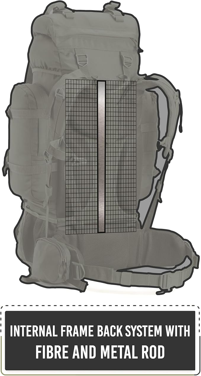 Colonel 95 Litres Rucksack + Detachable Day Pack