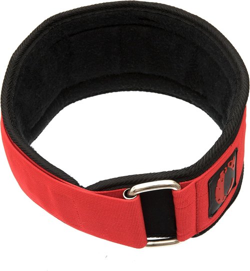 Contraband Black Label 4040 5in Foam Padded Weight Lifting Belt w/Hook & Loop - Perfect Heavy Duty Back Support for Weightlifting Bodybuilding Powerlifting - Men & Women