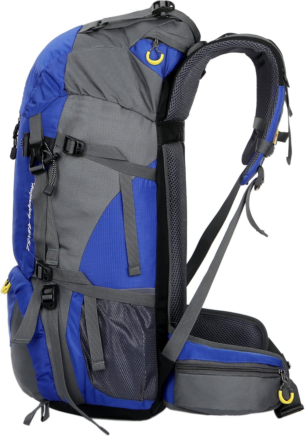 WoneNice 50L(45+5) Waterproof Hiking Backpack - Outdoor Sport Daypack with Rain Cover