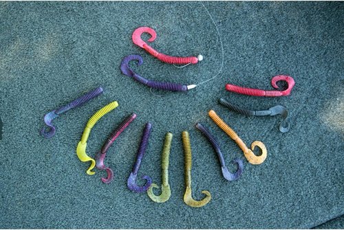 Berkley PowerBait MaxScent Lunch Worm Fishing Soft Bait