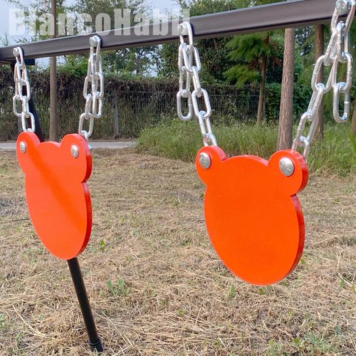 BlancoHabil 3/8inch 4"&6"&8" AR500 Steel Targets for Shooting,Target Stand,Gong Target,AR 500 Steel Targets 3/8 Gong AR500,Suitable for Shooting Enthusiasts to Train and Practice
