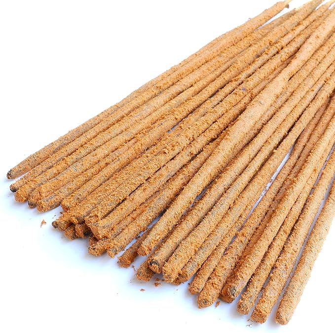 Cinnamon Incense Sticks - Traditional Handcrafted Masala Incense - 42 to 50 Sticks Approx.