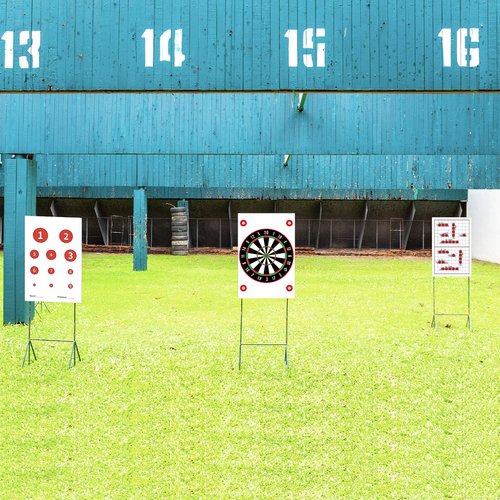 Feifeiya 100 Pack Paper Targets for Shooting Gun and Rifle Game Battle Highly Visible Instant Splattering Targets for Shooting Range or Outdoor Practice