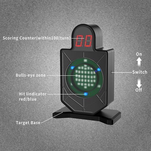 Befbox 2 Pcs Dry Fire Portable Laser Trainer Target Laser Training System for Reactive Laser Shooting and Dry Fire Shooting Practice(Included: AAA Battery)