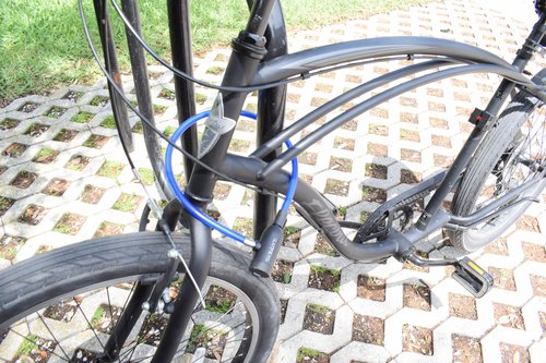 DocksLocks Bike Cable Lock Set with Key Lock, Mounting Bracket, Portable and Compact Anti-Theft Security for Bikes, Scooters and More 2ft