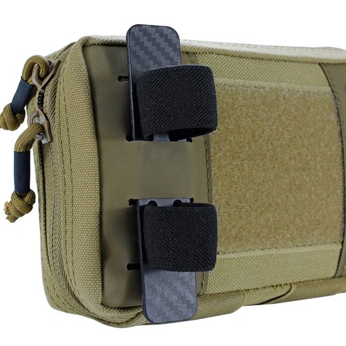 Molle Tourniquet Holder 2 Pack, JX Tacfancier Tactical TQ Holder Elastic Retention Loop Outbound Storage for Vest Backpack
