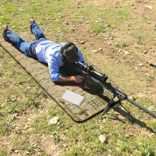 Uikro Shooting Mat, Extra Large (95" x 29") Prone Shooting Pad, Roll Up Portable Waterproof Hunting Mats for Range Shooting Hunting