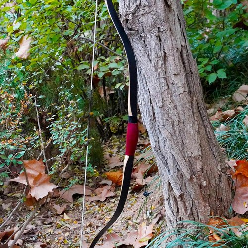 AF Archery Turkish Recurve Bow, 50" High-Performance Traditional Laminated Hunting Horse Bow for Adults Youth Beginners Enthusiasts and Hunting