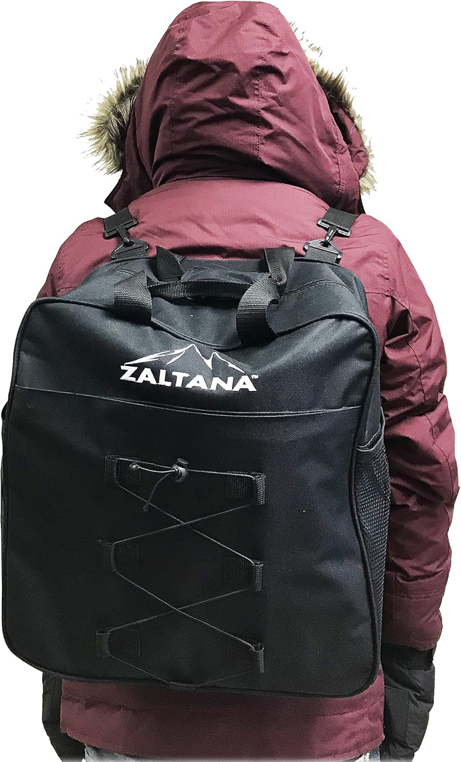 Zaltana Padded SKI Carrier Bag, Rack, Holds ski Boots Bag Combo SKB12