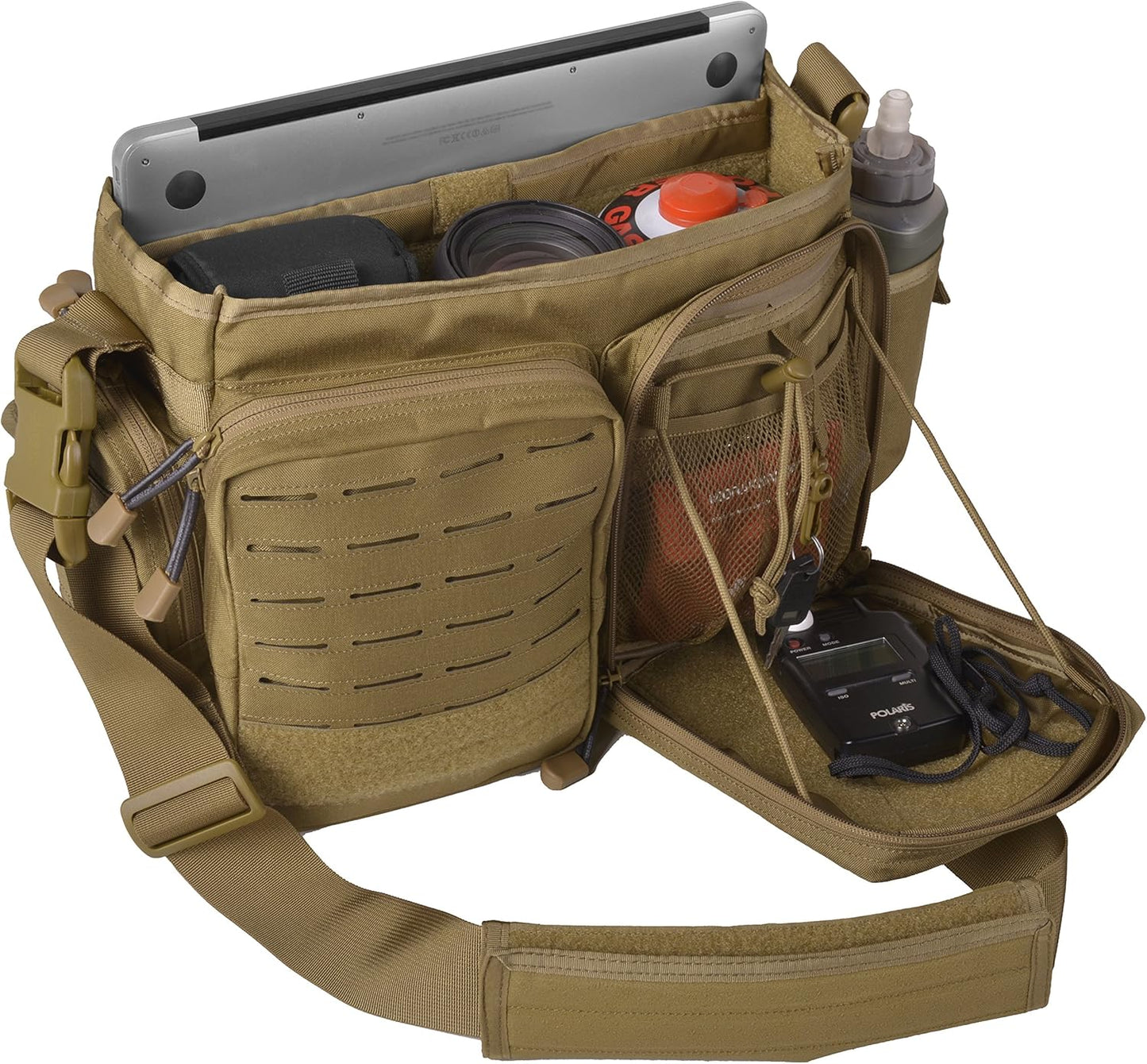 Messenger Tactical Bag 10 Liter Capacity, Ideal for Laptop, ipad or Tablet